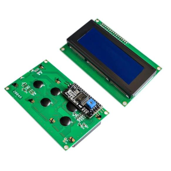 20x4 IIC/I2C/TWI Seri LCD Ekran - Mavi