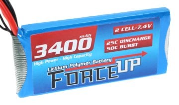 7.4V Lipo Pil 3400mAh