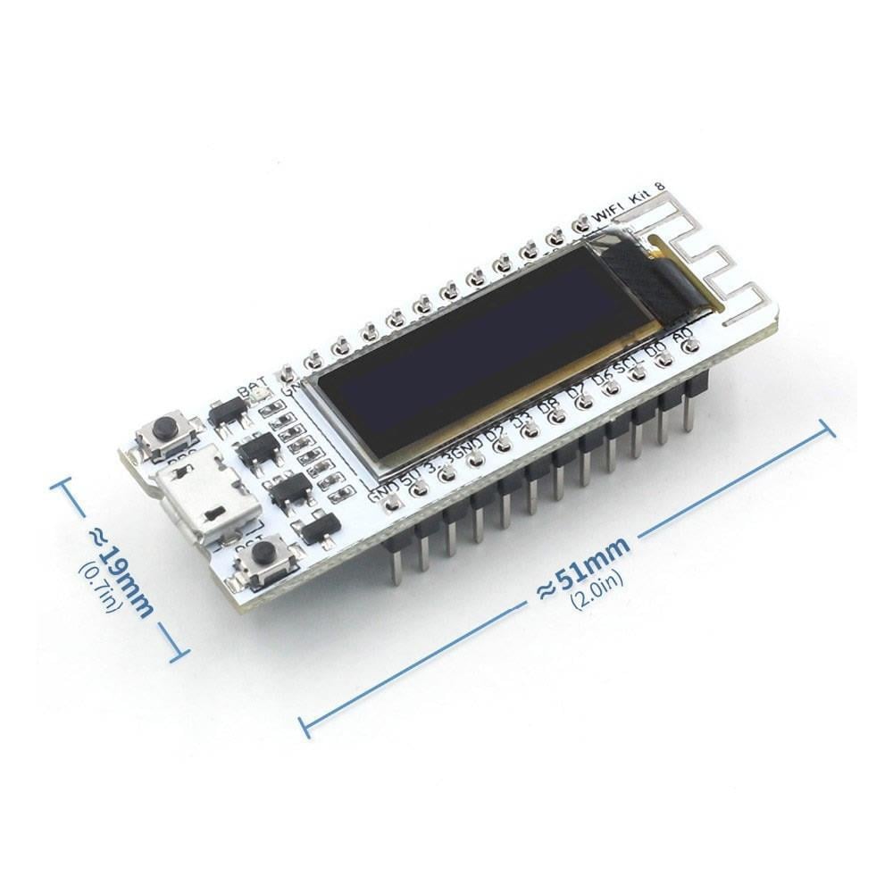 Esp8266 Tabanlı 0,91'' Oled Ekran 32Mb Geliştirme Kartı