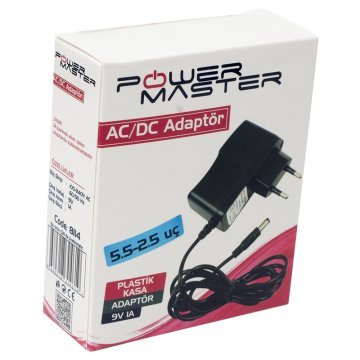 9 Volt 1 Amper Adaptör