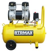 Rtrmax Sessiz Hava Komprasörü 50 lt 1.50HP/1.10 kw