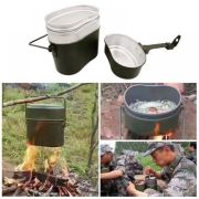 Rox Camping 0145 Alüminyum Yemek Pişirme Sefer Tası Seti