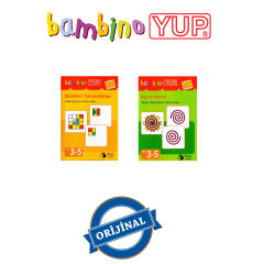 bambinoYUP 3-5 Yaş Eğitim Seti Kitapçıkları