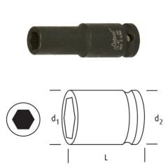 OSAKA 1/2'' 30MM HAVALI LOKMA - UZUN