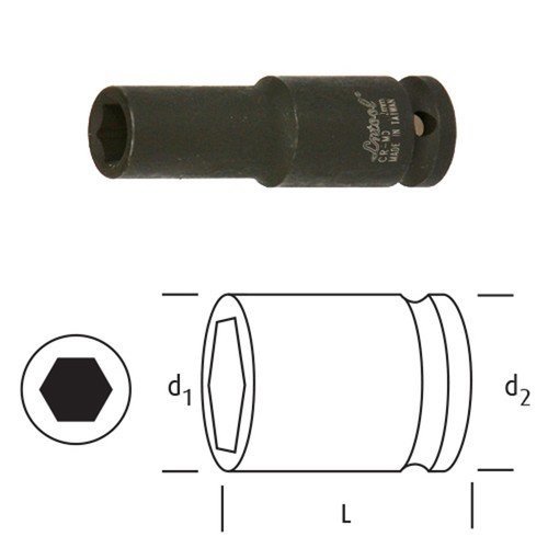 OSAKA 1/2'' 32MM HAVALI LOKMA - UZUN