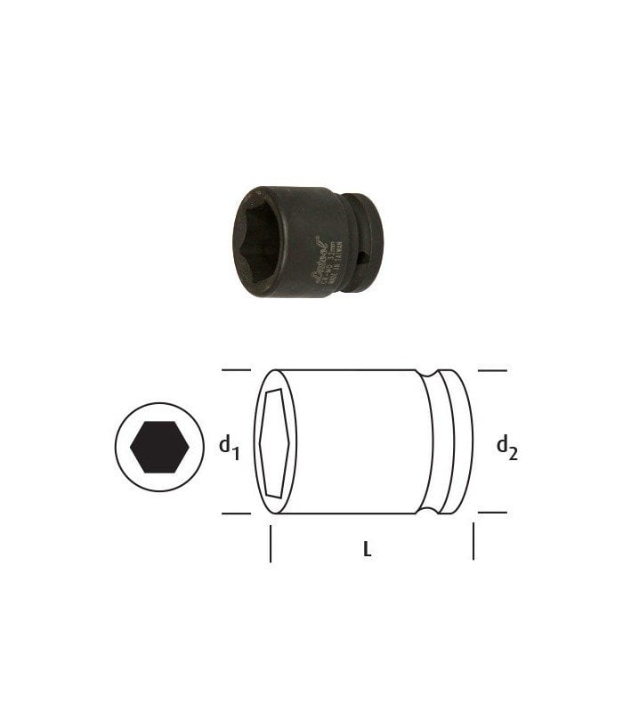 OSAKA 3/4'' 70MM HAVALI LOKMA - KISA