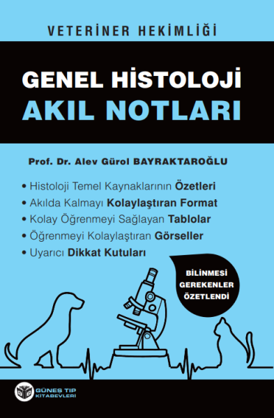 Veteriner Hekimliği Genel Histoloji Akıl Notları