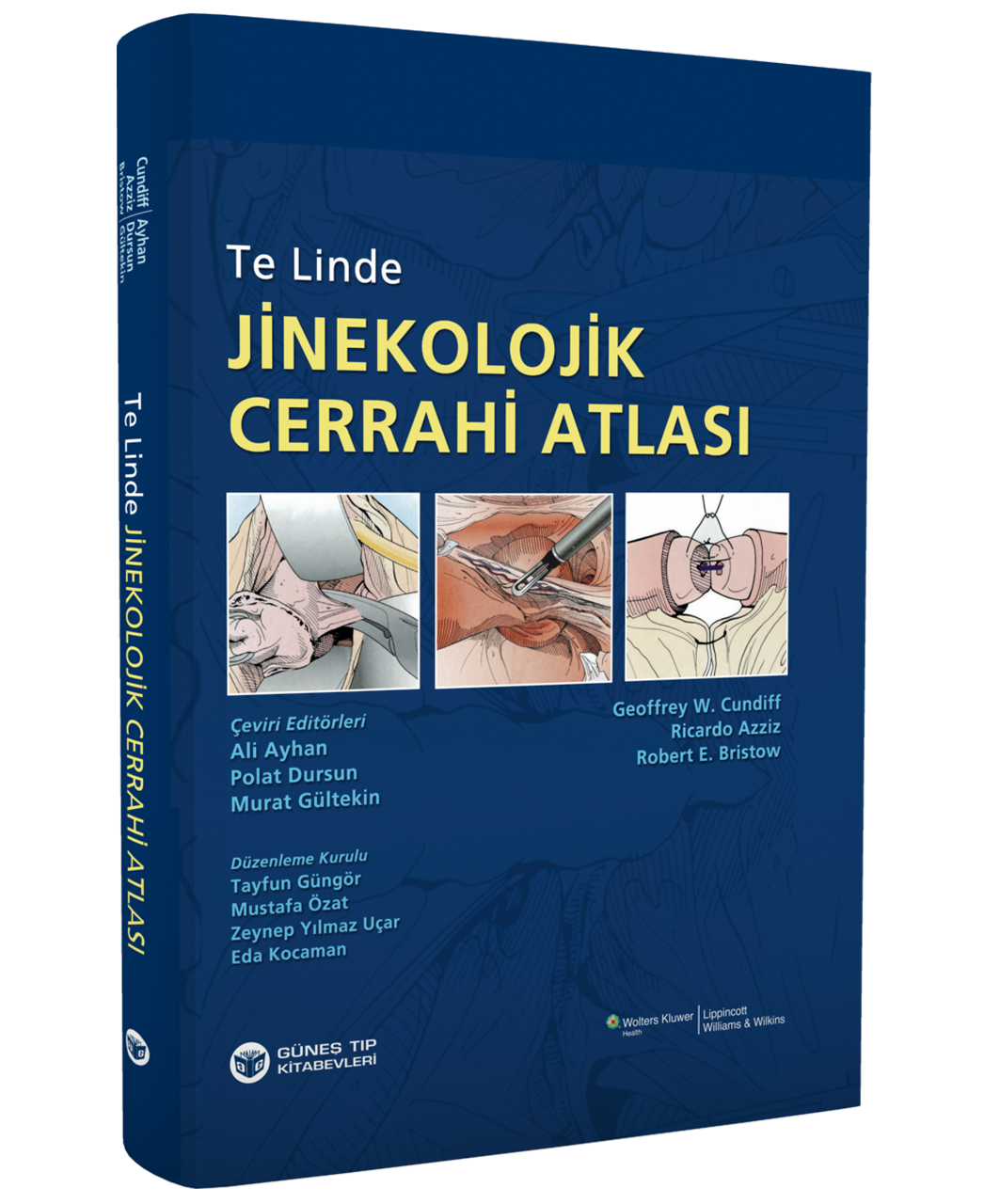Te Linde Jinekolojik Cerrahi Atlas +DVD