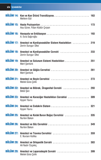 Teknikerler ve Teknisyenler için Anesteziyoloji 3. Baskı