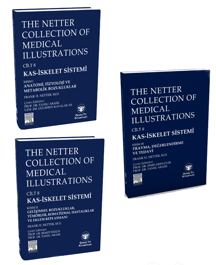 The Netter Collection of Medical Illustrations Cilt 8 Kısım I-II-III