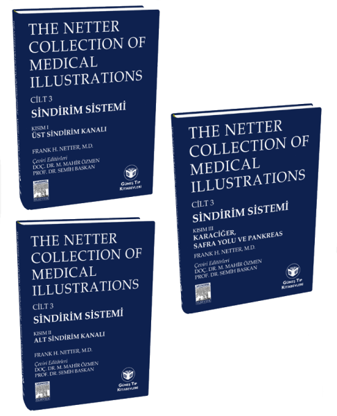 The Netter Collection Of Medical Illustrations Cilt 3 Kısım I-II-III