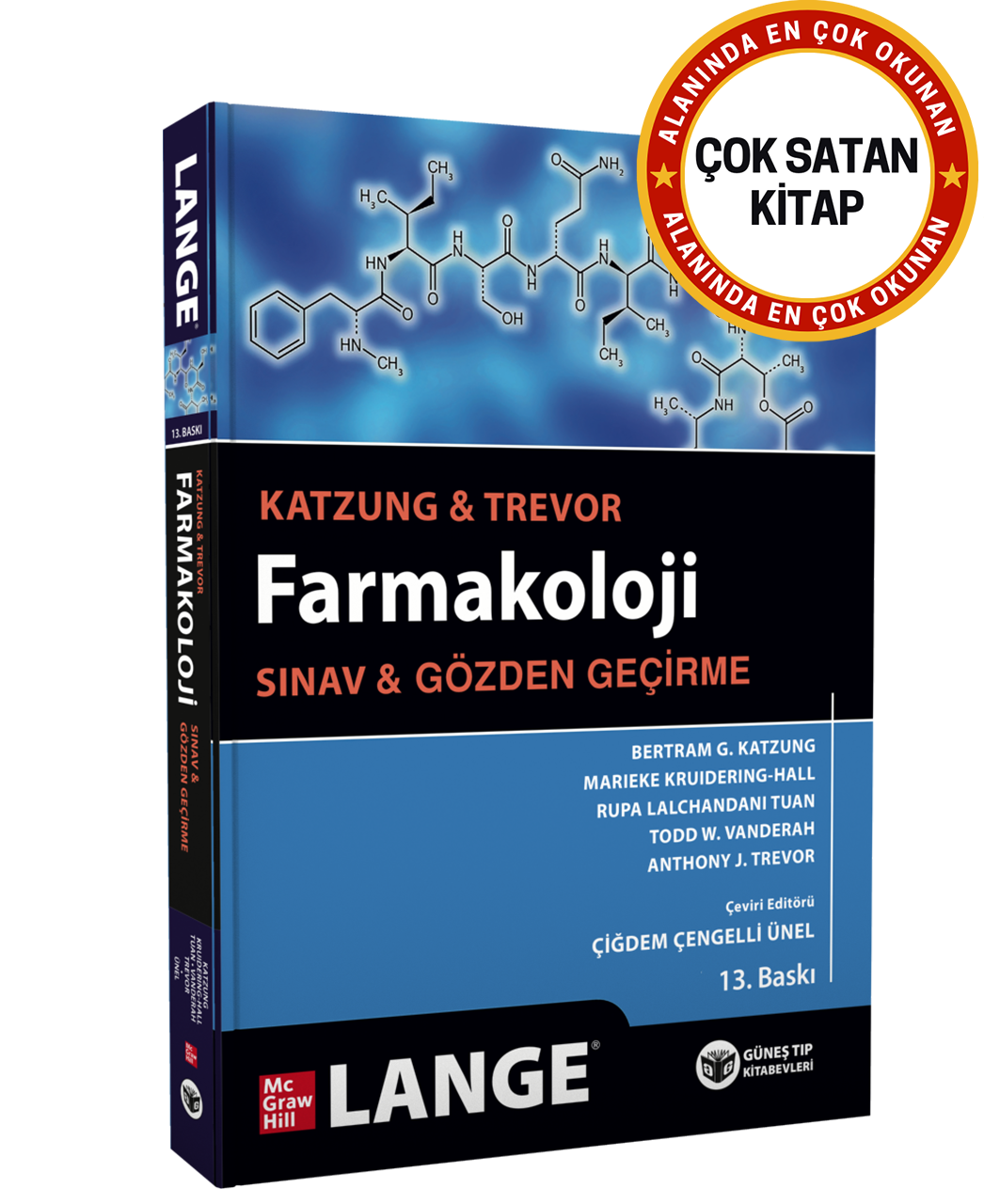 Katzung & Trevor Farmakoloji Sınav ve Gözden Geçirme (13. Baskı)