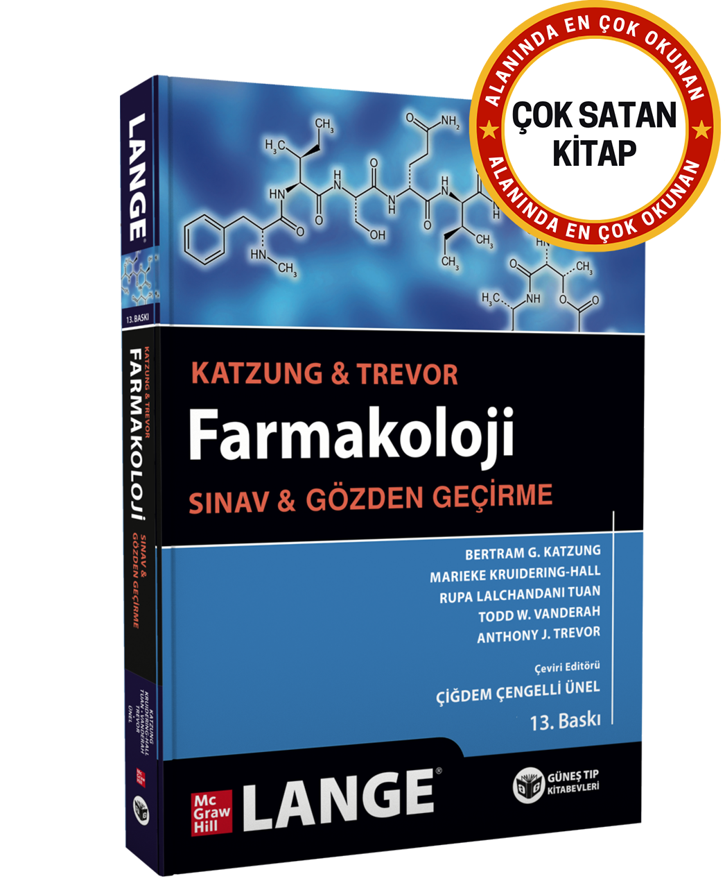 Katzung & Trevor Farmakoloji Sınav ve Gözden Geçirme (13. Baskı)