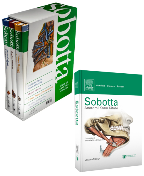 Sobotta Anatomi Atlası + Konu Kitabı