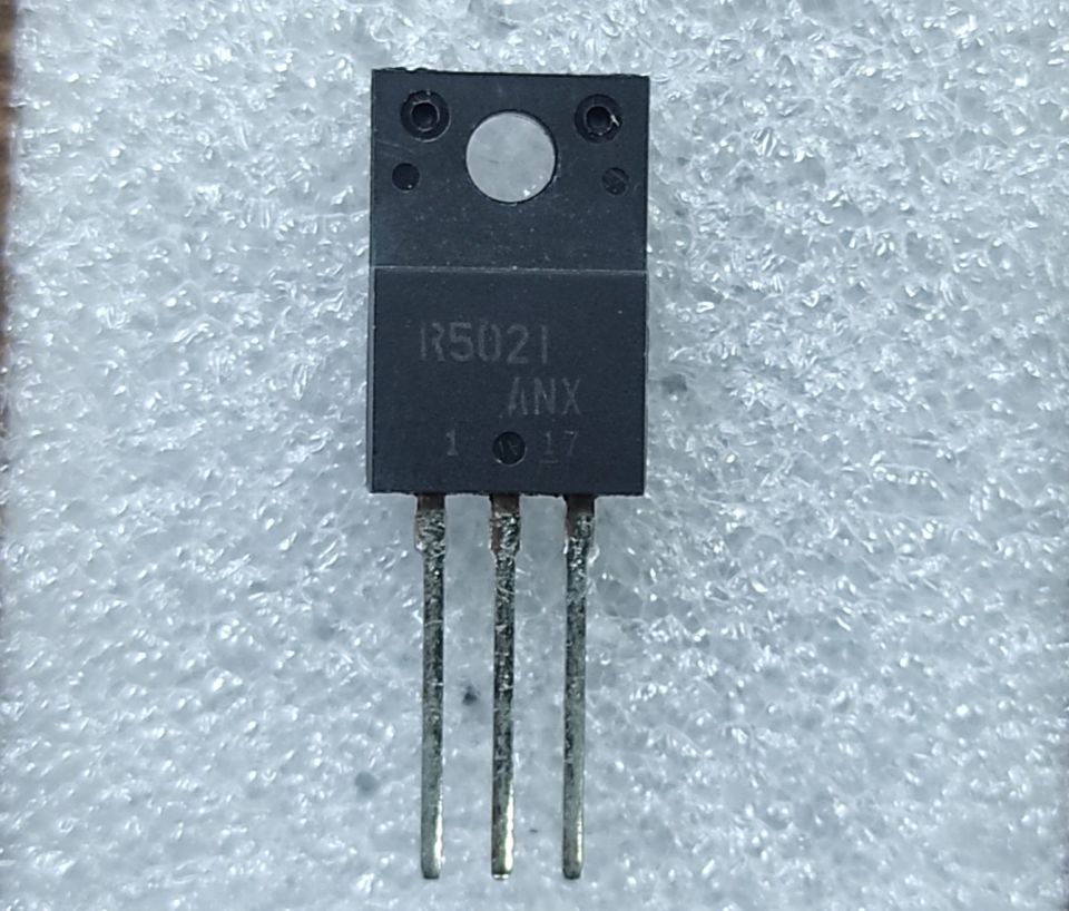 R5021ANX 21A 500V TO220FP N-CH POWER TRANSİSTOR MOSFET