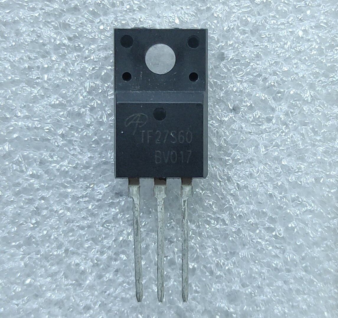 TF27S60 (AOTF27S60 27A 600V TO220FP N-CH MOSFET