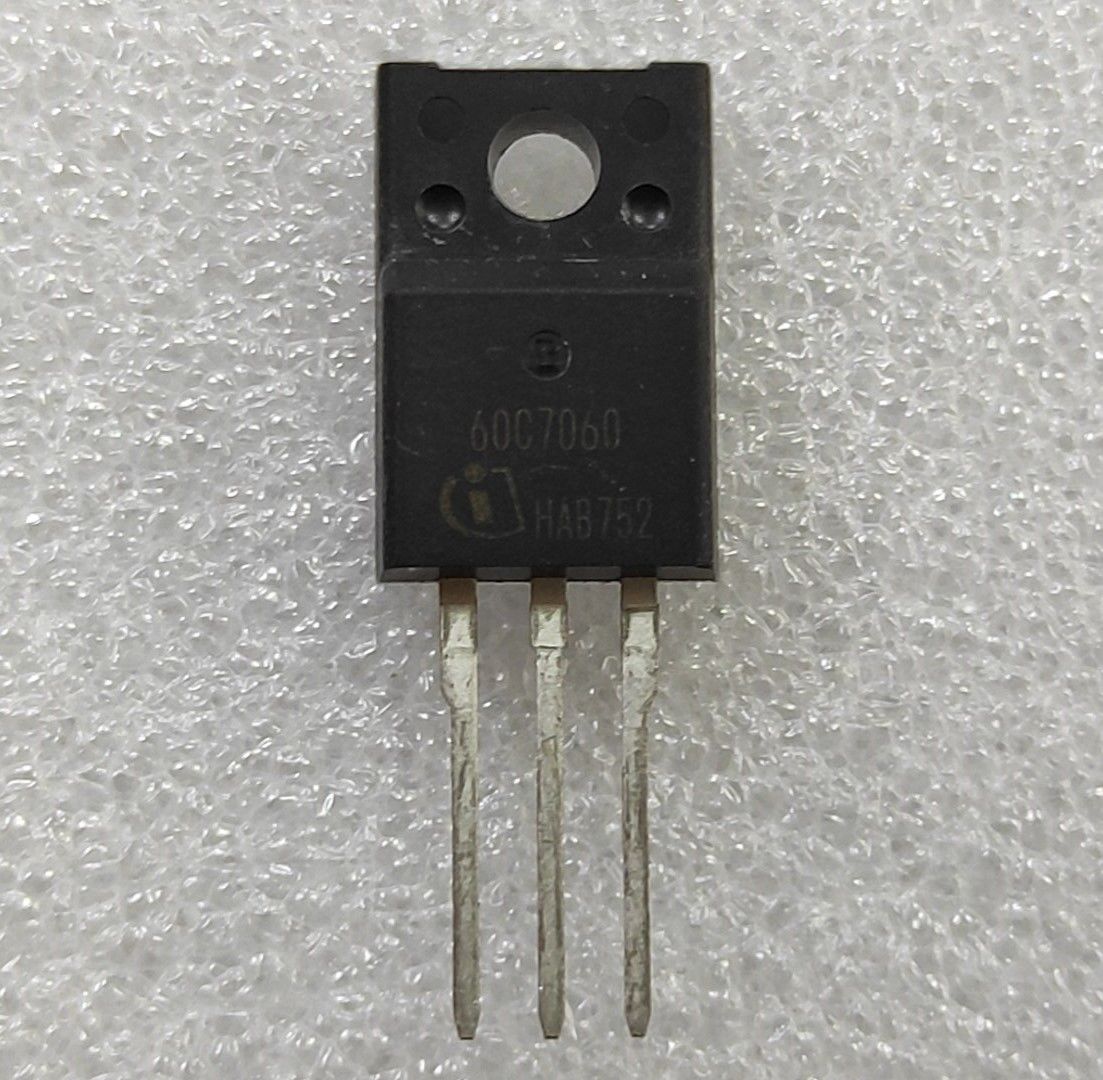 60C7060 ( IPA60R060C7 16A 600V TO220FP N-CH COOLMOS POWER TRANSİSTOR MOSFET