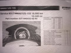 NMAX 125 BAKIM KİTİ (18.000 KM) (2015-2020)