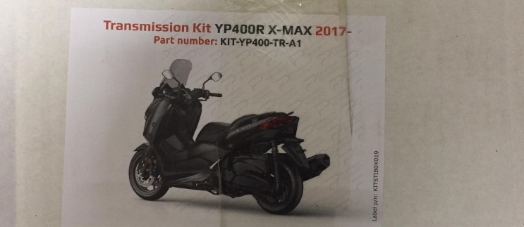XMAX 400 VARYATÖR BAKIM KİTİ (2017-2020 MODEL YILLARI)