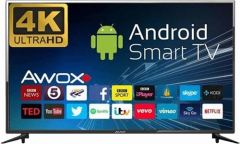 Awox B 205800S 58'' 146 Ekran 4K Dahili Uydu, Smart, Wifi, Android Led TV