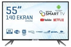 Onvo OV55350 4K Ultra HD 55'' 140 Ekran Uydu Alıcılı Smart LED Televizyon