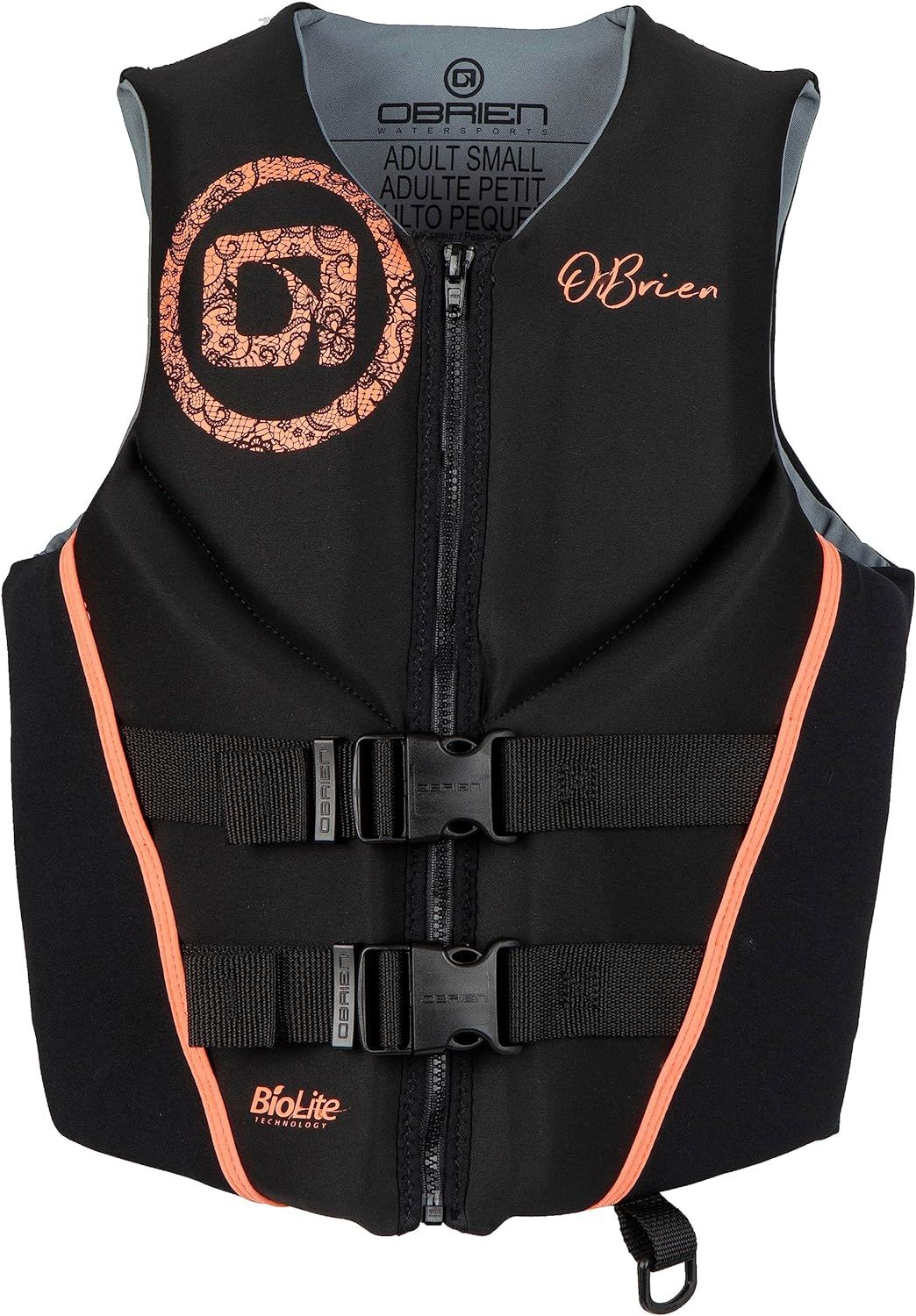 OBRIEN VEST LADIES TRADITIONAL CORAL2