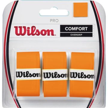 Wilson Pro Comfort 3'lü Tenis Gribi Burn Turuncu