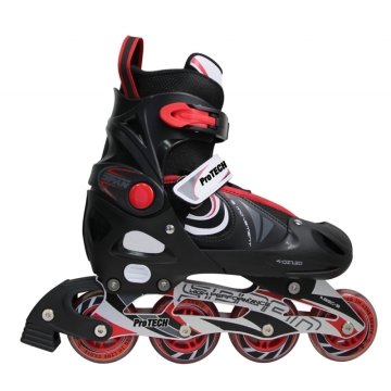 Protech ABEC5 Inline Kırmızı Paten PW-126CE