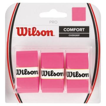 Wilson Pro Comfort 3'lü Pembe Tenis Gribi WRZ4014PK