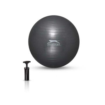Slazenger Gymball 55cm Gri (Pompa Dahil) Pilates Topu