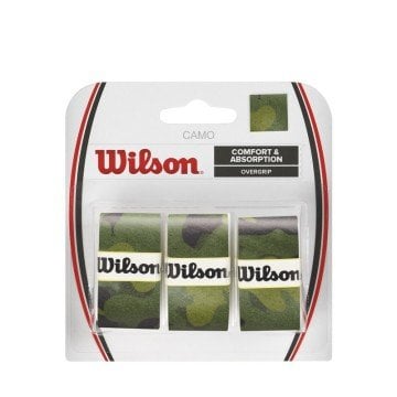 Wilson Pro Comfort Camo Yeşil 3'lü Tenis Gribi WRZ470850