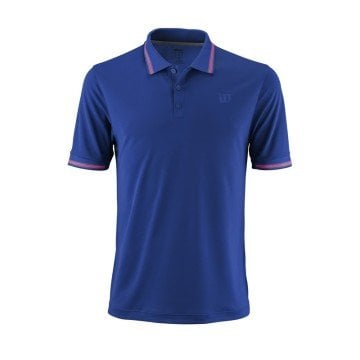 Wilson Polo Star Mavi Erkek Tenis T-Shirt wra744805