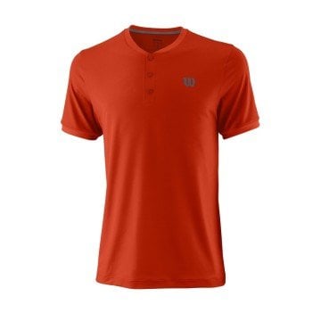 Wilson UWII Henley Pro ST Erkek Tenis T-Shirt wra762905
