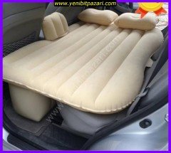 Sıfır Autoware araç içi şişme yatak otomobil arka koltuk üstüne monte edilir ( 12 volt ile çalışan hava pompası vardır )