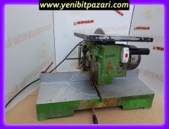 Satılık Kiralık hasmak 300 lük 220v 1,5hp dereceli ayarlı Gönye tezgah üstü baş kesme Makinesi Makinası üstten tablalı daire testere (yatarlı değildir )