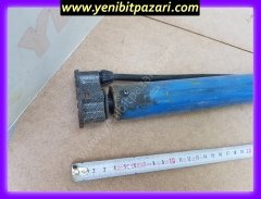 altı döküm taşınabilir kaliteli bisiklet motor araba lastik şişirme hava basma pompa el pompası 63cm