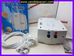 10 adet sıfır JUMBO DELUX 7500W elektrikli şohben şofben banyo ani su ısıtıcı düşük barda çalışma özelliği