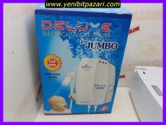 5 adet sıfır JUMBO DELUX 7500W elektrikli şohben şofben banyo ani su ısıtıcı düşük barda çalışma özelliği