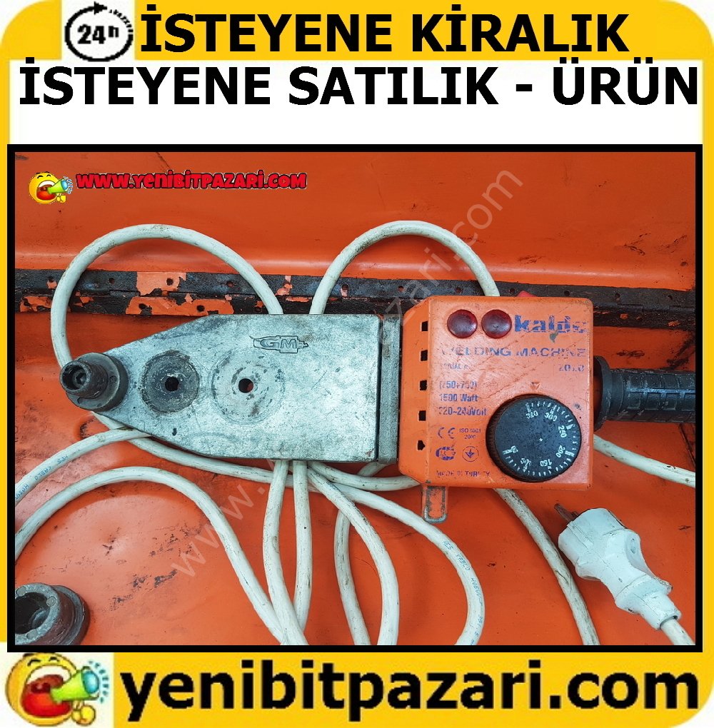 kalde 1500 watt pvc boru kaynak makinesi 1/2 3/4 1 parmak boru için sorunsuz ürün