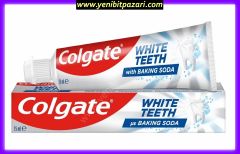 Colgate White Teeth Baking Soda Diş Macunu 75 ML TETT 02,2026 ( sadece 1 adet alabilirsiniz )