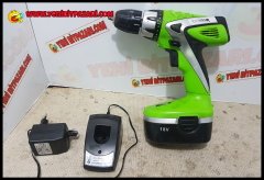 ister satılık ister kiralık toolmaxx 18 volt akülü şarzlı şarjlı matkap vidalama bataryası iyi durumda sorunsuz