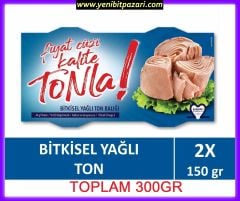 Dardanel Tonla Ton Balığı 2x150 gr Ayçiçek Yağlı TETT 23,12,2026 ( sadece 1 adet alabilirsiniz)