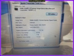 2,el grundic laptop diz üstü pc pentium dual core t4500 2gb ram 120hdd  750mb  paylaşımlı ekran kartı