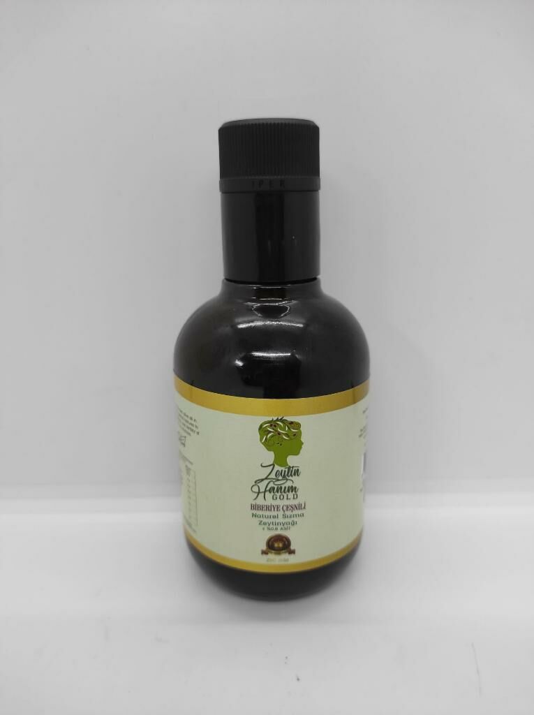 Zeytin Hanım Gold Biberiye Çeşnili Soğuk Sıkım Natürel Sızma Zeytinyağı 250 ml