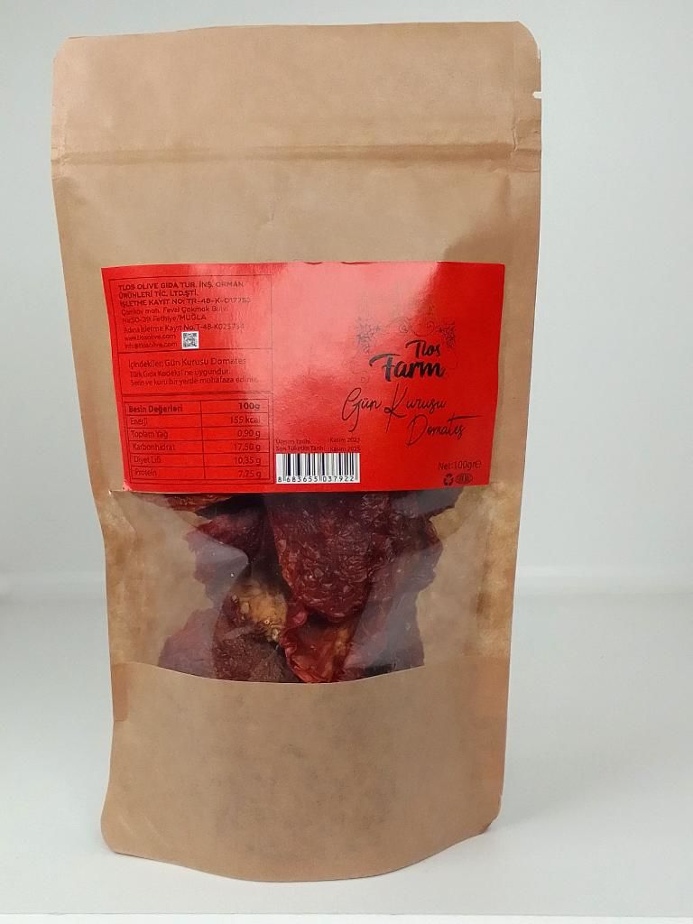 Tlos Farm Gün Kurusu Domates 100 gr