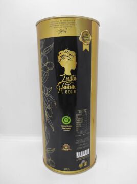 Zeytin Hanım Gold Soğuk Sıkım / Düz Sıyırma Bahçe / Natürel Sızma Zeytinyağı (<=0.8 Asit)  - 2lt