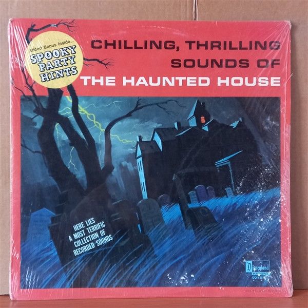 CHILLING, THRILLING SOUNDS OF THE HAUNTED HOUSE (1964) - LP DÖNEM BASKISI SIFIR PLAK