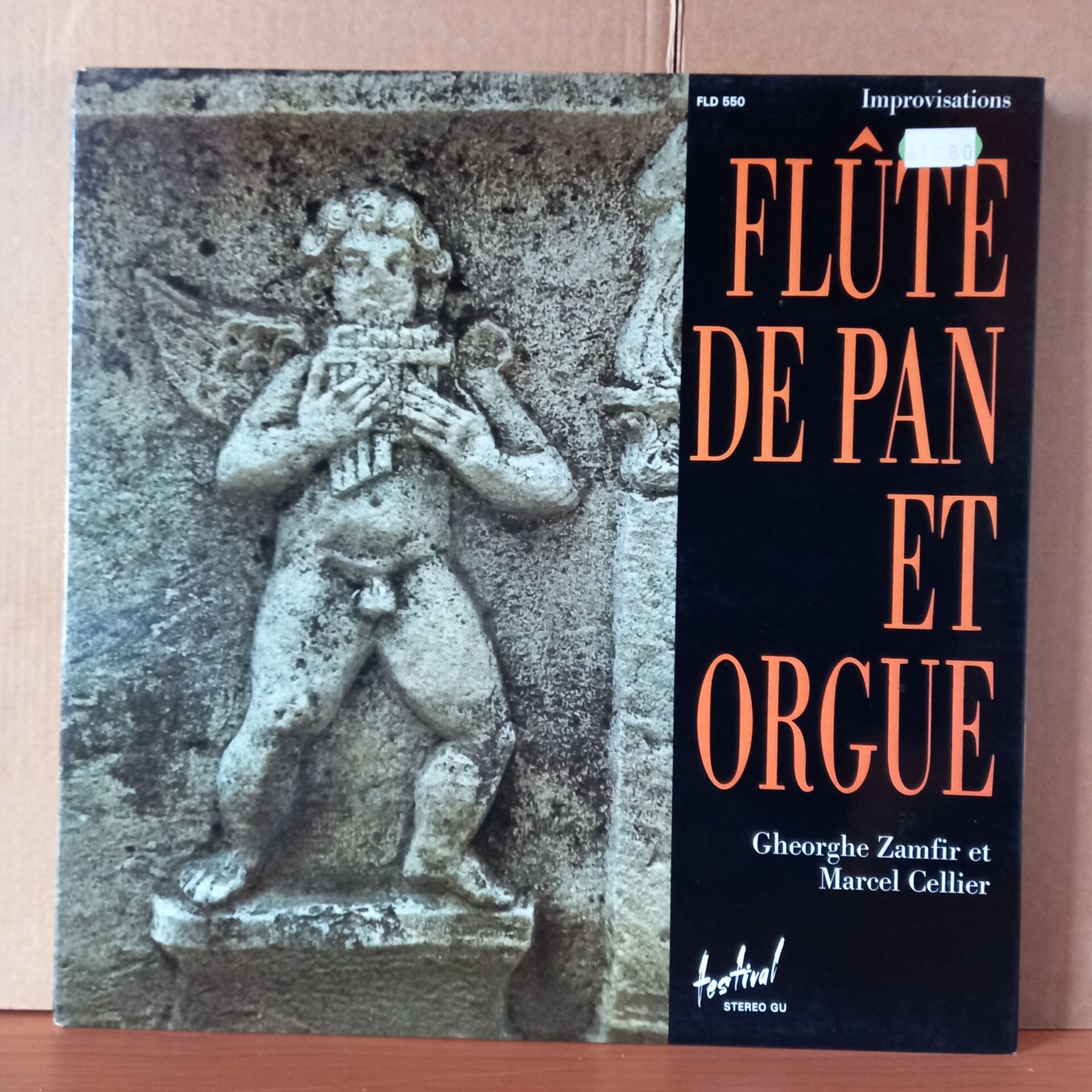 IMPROVISATIONS FLUTE DE PAN ET ORGUE / GHEORGHE ZAMFIR ET MARCEL CELLIER (1975) - LP 2. EL PLAK