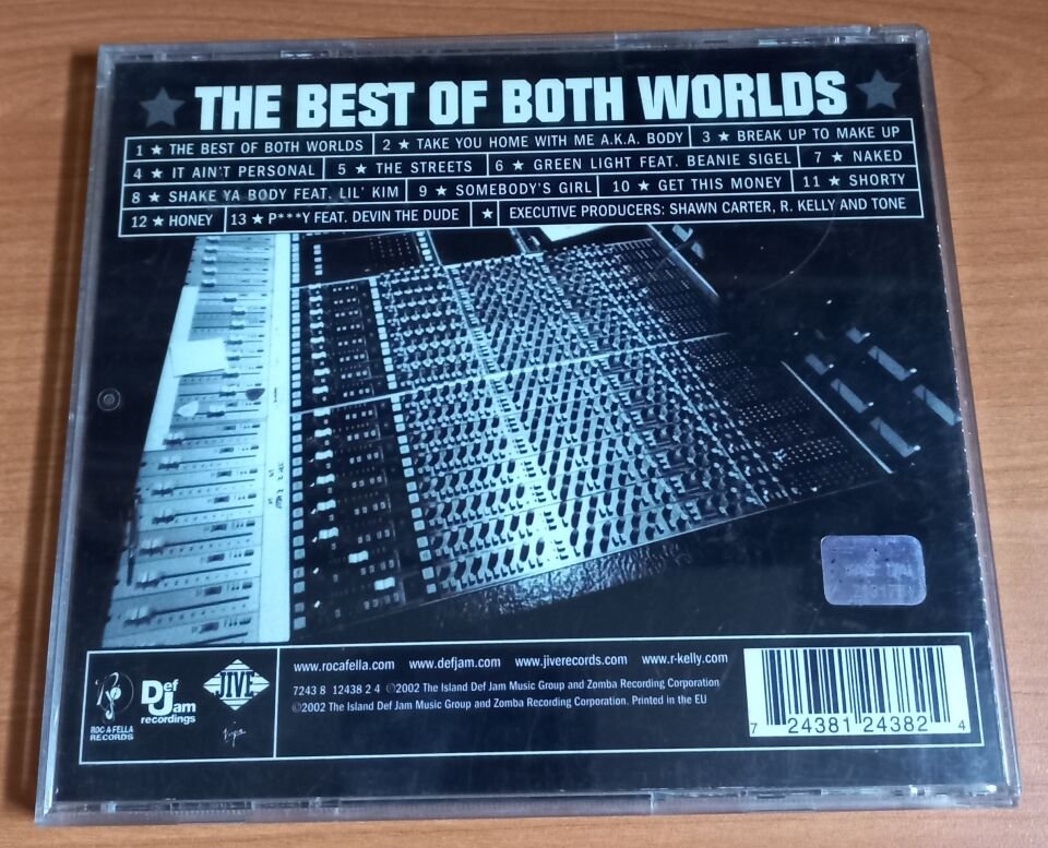 R. KELLY & JAY-Z – THE BEST OF BOTH WORLDS (2002) - CD 2.EL