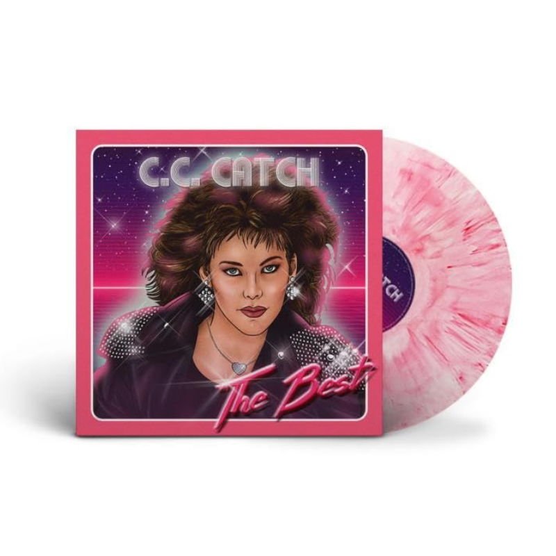 C.C.CATCH - BEST (2023) - LP 180GR MARBLED WHITE / RED VINYL RENKLİ SIFIR PLAK